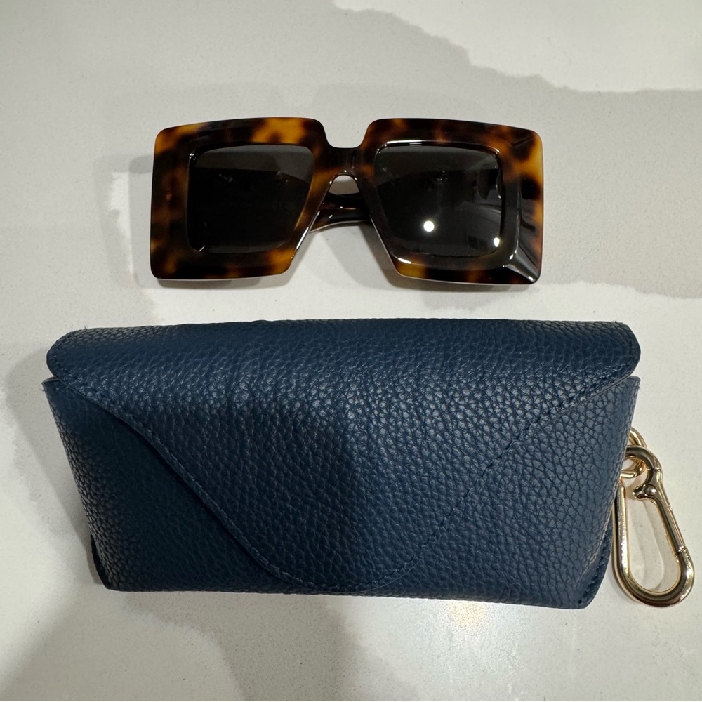 Loewe Tortoiseshell Square Sunglasses - image 1